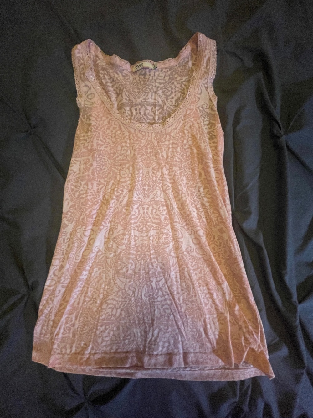 Silver Brand Pink Tank Top